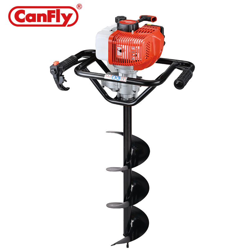 Factory Outlets 31cc Gasoline Engine - Canfly 48F 62CC gasoline earth auger petrol digger ground drill – Canfly