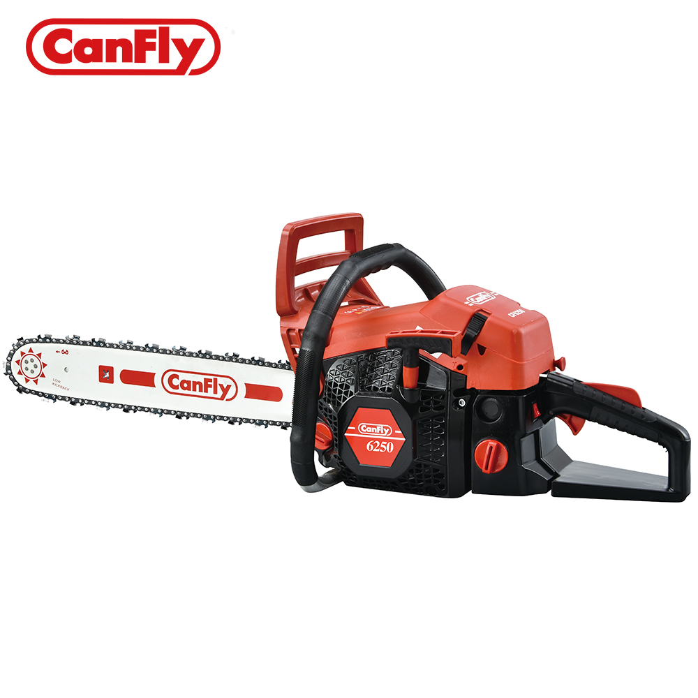 OEM China Gasoline Lawn Mower -
 CANFLY 6250 Chain Saw High Quality 2.7KW Professional 62cc Gasoline Chainsaw – Canfly