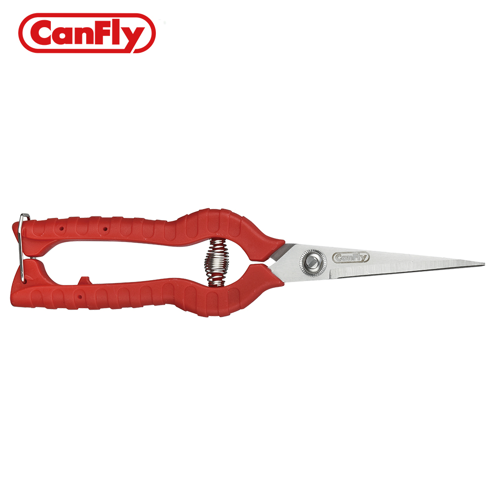 Wholesale Discount Electric Chain Saw Switch -
 Red Handle Fruit Cutting Scissors Garden Pruning Shear – Canfly