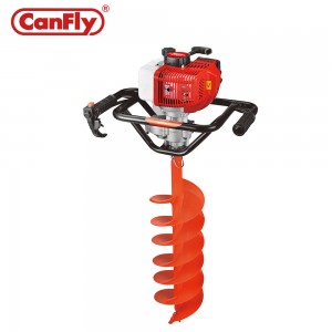 Earth auger drill Canfly 44F factory hot selling good quality heavy duty ground with 52CC 44F-5
